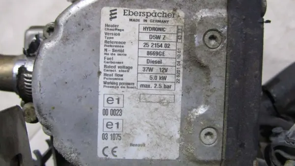 Aquecedor Webasto OEM 8200500397 para Vivaro II image 5