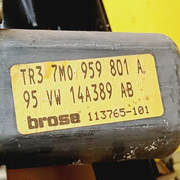 Elevador de vidro dianteiro esquerdo VW Sharan I 7M0959801A image 3