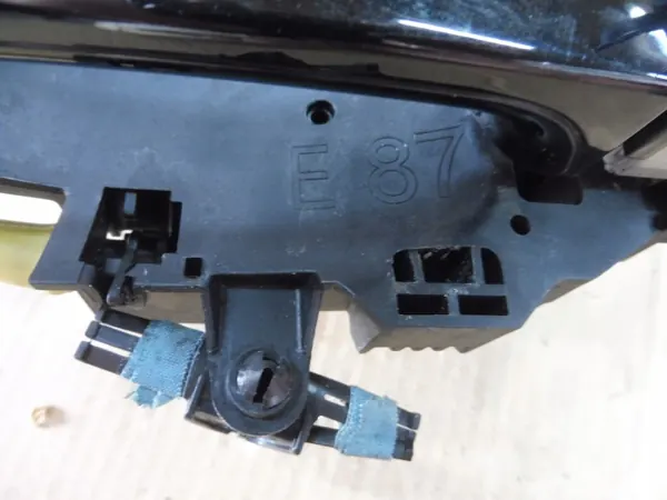 BMW DYM5178 Insert de Serrure Porte Avant Gauche Noir Saphir image 4