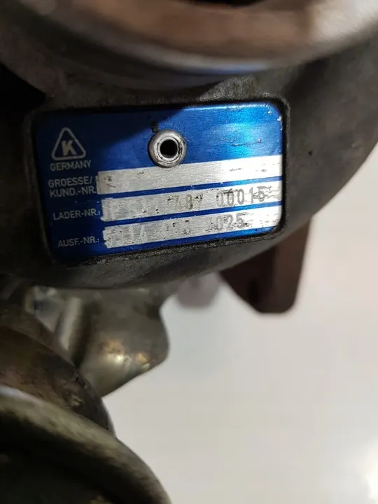 Turbocompresor 2.5 TDI Volkswagen LT35 53149887025 image 10