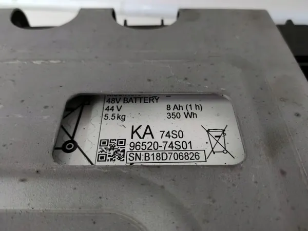 Batterie Hybride 48V OEM 96520-74S01 pour Suzuki Vitara image 5