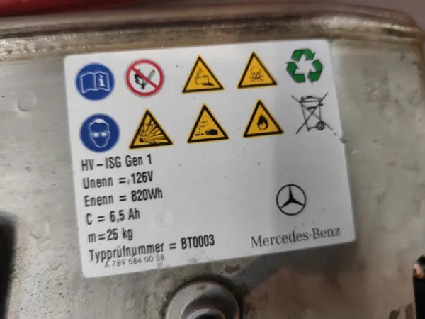 Batería Tracción HV Mercedes OEM A7893406702 Usada image 7