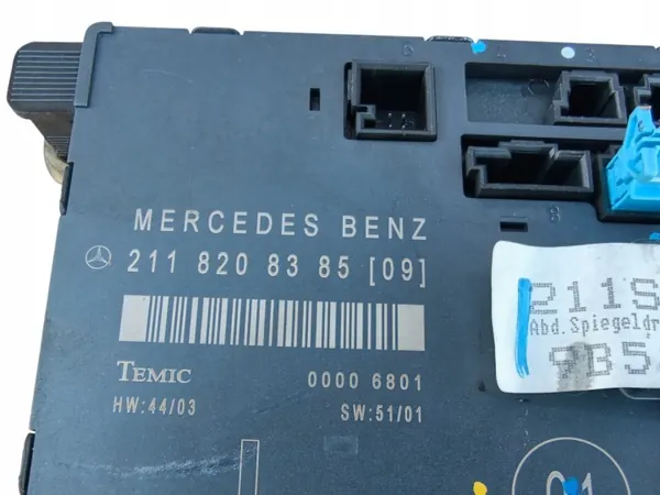 Módulo Porta Dianteira Esquerda Mercedes W211 OEM 2118208385 image 8