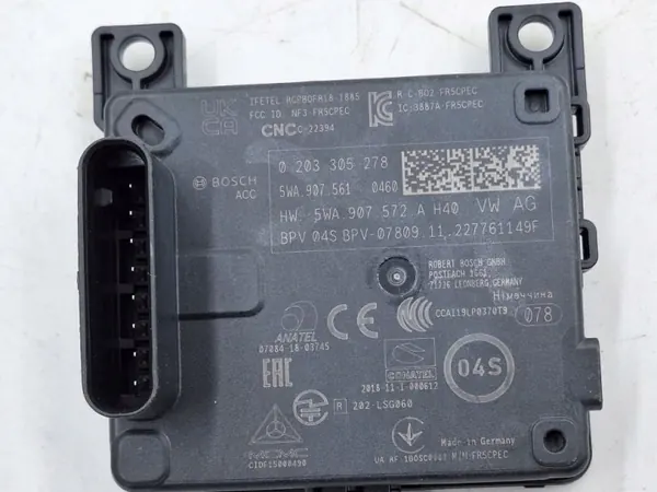 5WA907561 Radarsensor för Skoda VAG-grupp image 3