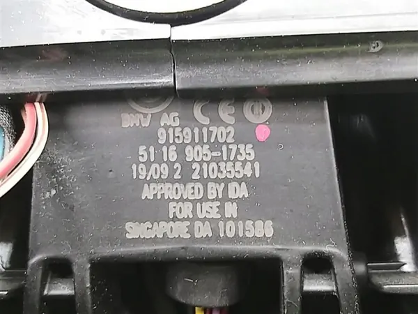 Espelho retrovisor interior BMW OEM 915911702 - Usado image 7
