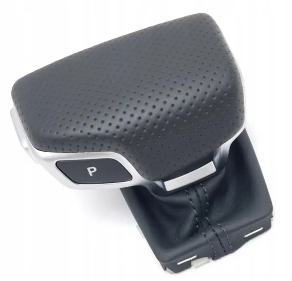 Pommeau de vitesse OEM 4M1713139F - Cuir piqué pour Audi A4 B9 image 2