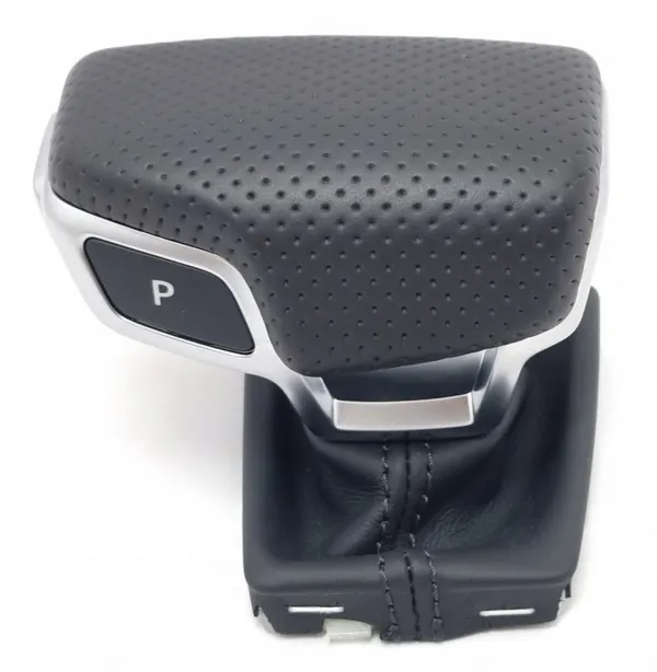 Pommeau de vitesse OEM 4M1713139F - Cuir piqué pour Audi A4 B9 image 3