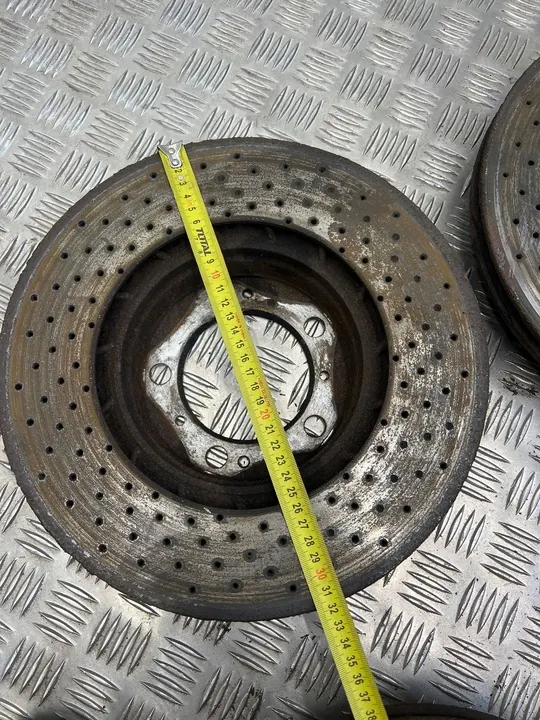 Porsche Cayman 987 2006 Remschijf en klauwset 99635140501 image 6