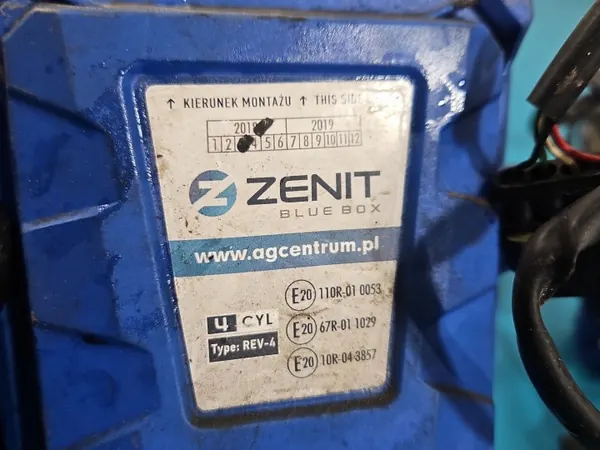 LPG-kaasujärjestelmä ZENIT BLUE BOX 4 Syl. Sarja image 5