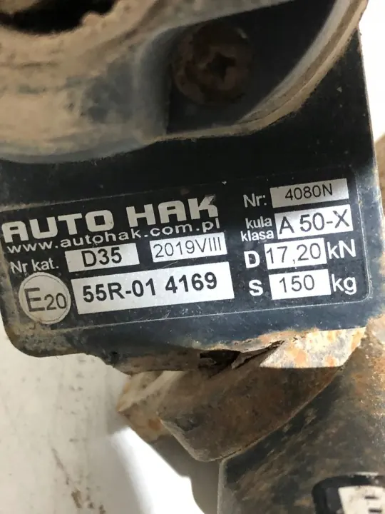 Kit de engate reboque VW T6 OEM 55R014169 image 5