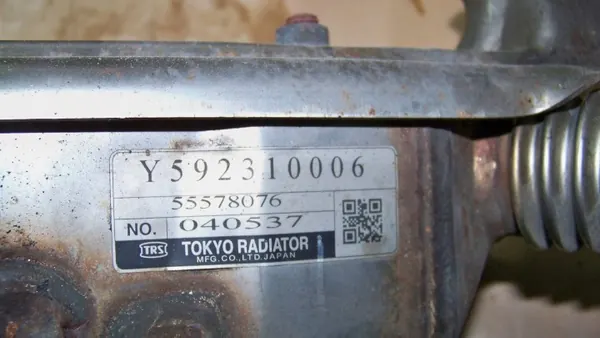 Refroidisseur EGR OEM 55578076 pour Opel Zafira B 1.7 CDTI image 6