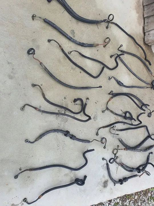 Servostyrning tryckslang AUDI A4 B7 LHD image 8