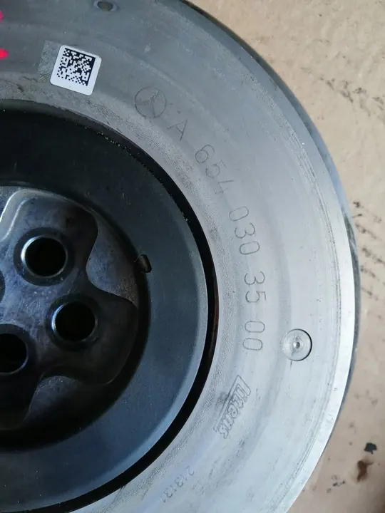 MERCEDES W213 W117 W167 2.0 CDI Polia do virabrequim A6540303500 image 2