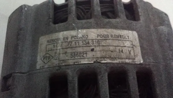 Vaihtovirtageneraattori Renault Laguna II 1.9 DCI 7711134316 image 5