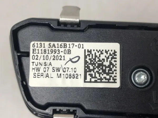 Unité de contrôle éclairage BMW 3 G20 OEM 61315A16B17 image 6