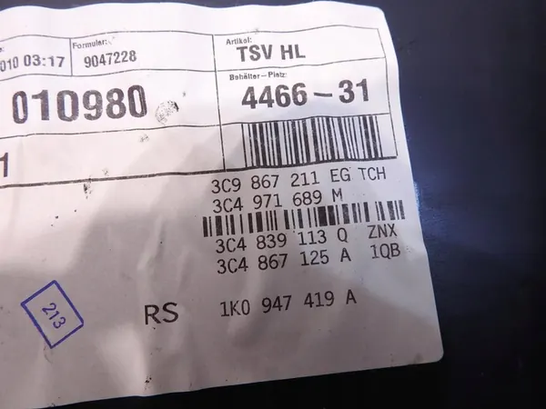 Linke Hintertürverkleidung VW Passat B6 Kombi image 5