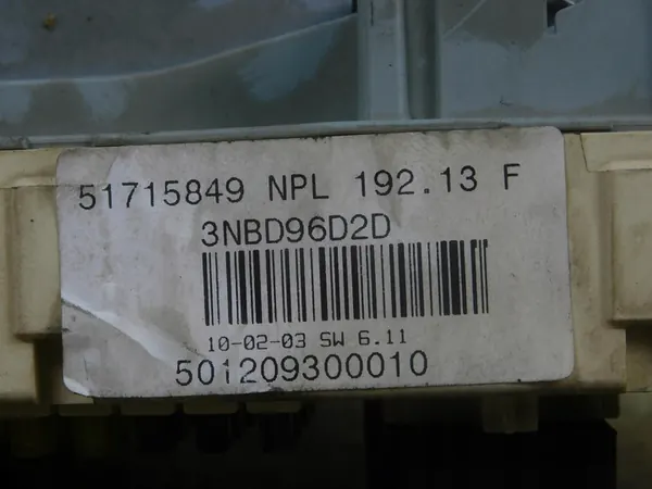 Ordinateur ECU Fiat Stilo IAW5NF.T9 51759028 Plug&Play image 7