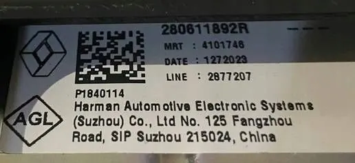 Kit Haut-parleur Ampli Harman/Kardon OEM 280611892R image 5