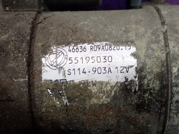 FIAT SEICENTO 04-10 1.1 MOTOR DE ARRANQUE 9 DIENTES 55195030 image 6