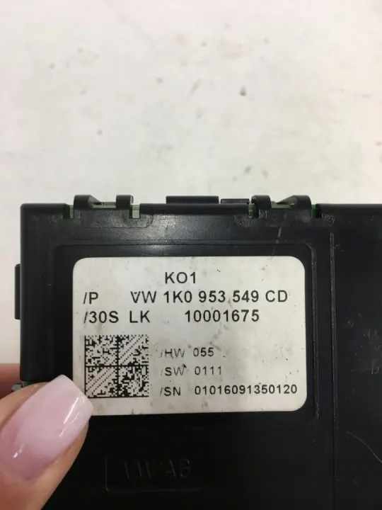 VW Touran I Lenkungsmodul 1K0953549CD image 3