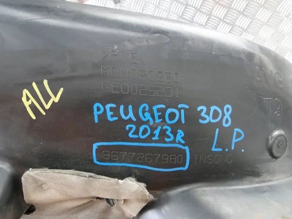Passaruota anteriore sinistro Peugeot 308 II 9677267980 image 7