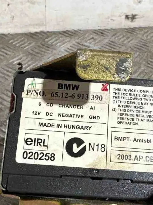Changer CD BMW X5 E53 OEM 6913390 - Occasion image 3