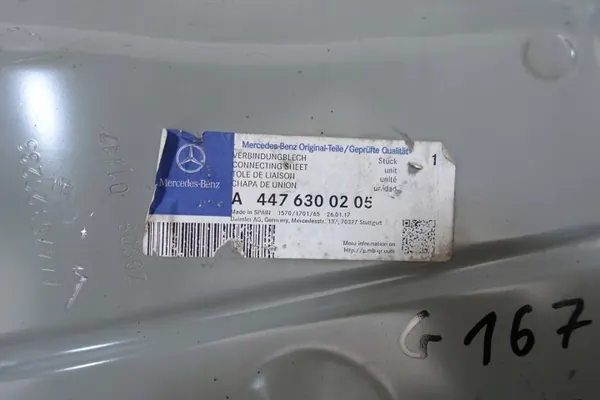 Mercedes Vito W447 Vasen Takakulma OEM A4476300205 image 5