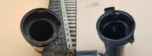 Intercooler / VW Touran I Golf V Passat B6 1.9 TDI 2.0 TDI image 9