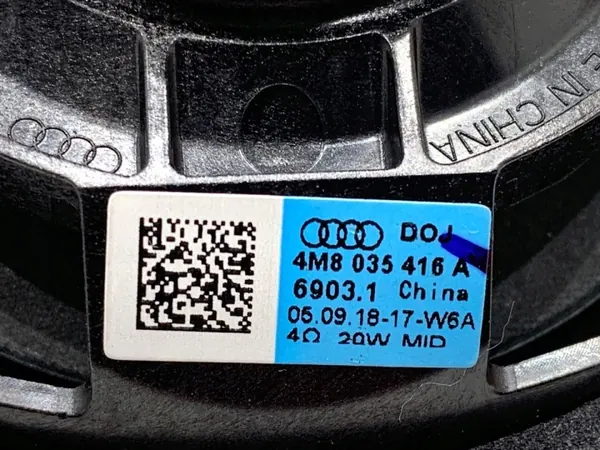 Haut-parleur OEM 4M8035416A pour Audi Q8 SUV - Avant/Arrière image 4