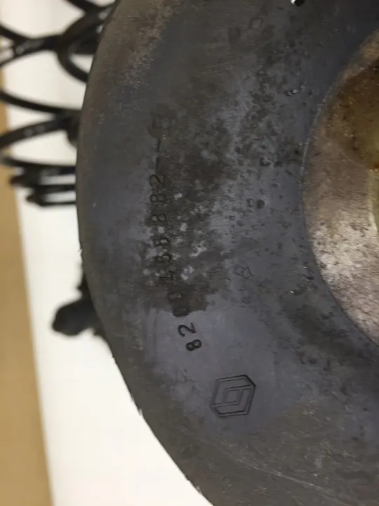 Molas de suspensão traseira + arruelas Renault Kangoo II OEM image 2