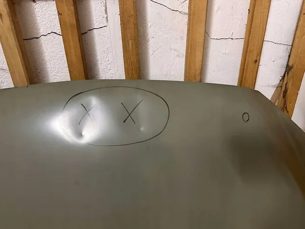 MAZDA CX-5 12-17 Motorhuv Bumper Vinge image 2