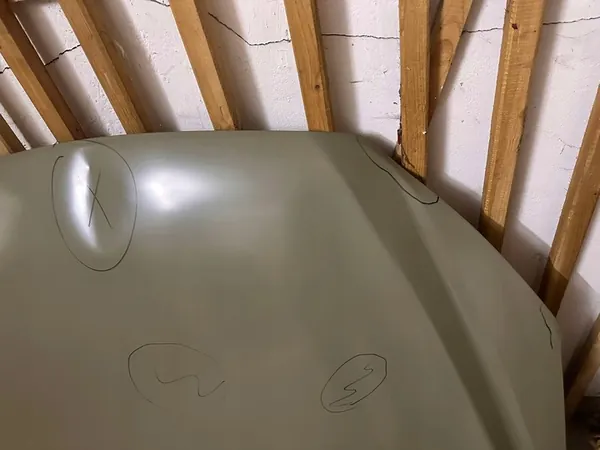 MAZDA CX-5 12-17 Motorhuv Bumper Vinge image 5