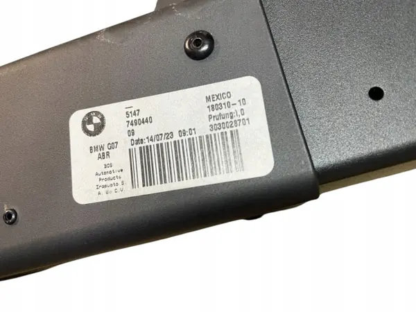 Rodillo de maletero BMW X7 G07 LCI OEM 7490440 nr3A image 8