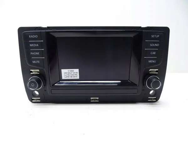 Rádio CD Navi 5G0919605 VW Golf VII image 2