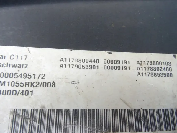 MERCEDES CLA 117 AMG Parachoques Trasero image 8