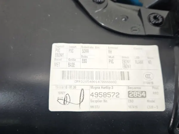 OEM IMPRK1552545 Tapicería Puerta Trasera Derecha image 5