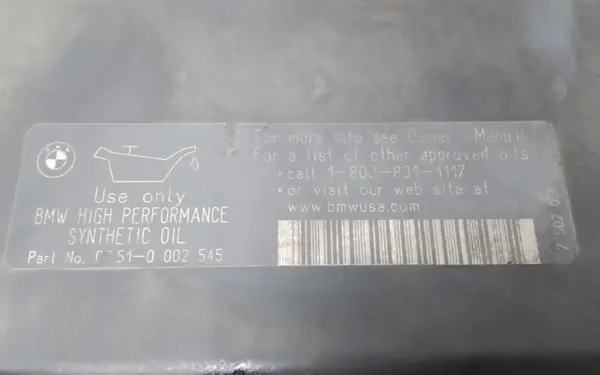 Pièce centrale ceinture avant BMW X5 E70 OEM 7555272 image 4