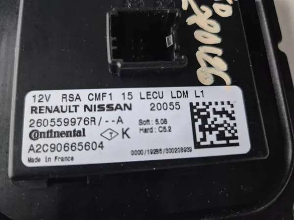 Módulo Convertidor LED Renault OEM 260559976R image 5