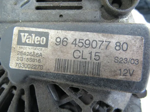 PEUGEOT 206 Alternator 2.0 HDI 9645907780 image 2