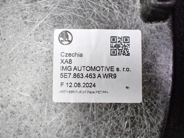 Alfombrilla de maletero OEM 5E7863463A para Skoda Octavia IV 5E3 image 4