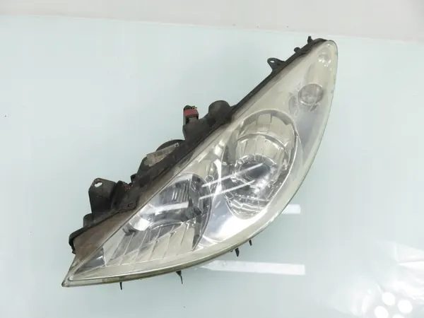 Farol Dianteiro Esquerdo Usado OEM 9681834880 Peugeot 307 SW image 8