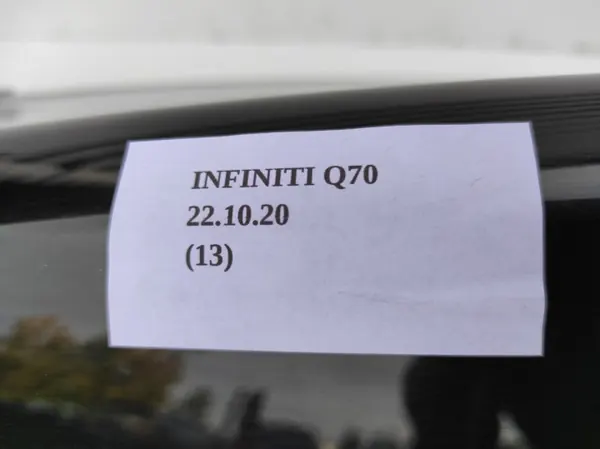 GA-LA-KY-PD-LT-Q70 Garniture Chrome Haut Coffre Infiniti Q70 image 5