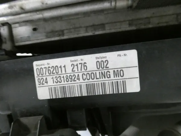 KOMPLET CHŁODNIC CHŁODNICE OPEL INSIGNIA A 2.0 CDTI BITURBO A20DTR AUTOMAT image 4