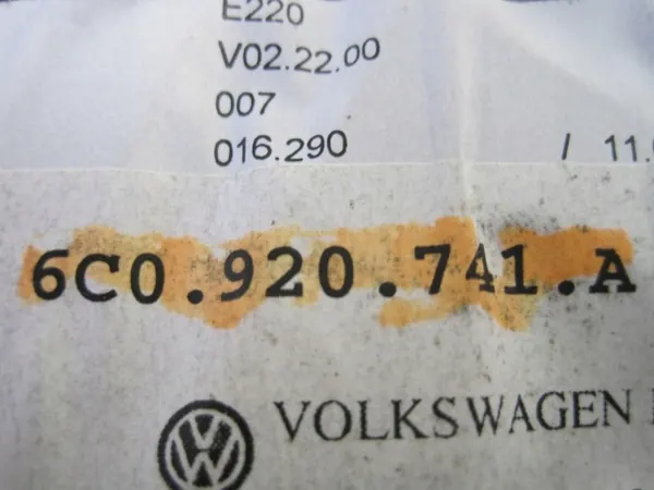 VW Polo Instrumentenpaneel OEM 6C0920741A image 9