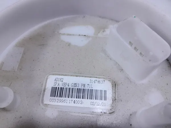 Polttoainepumpun Kelluke OEM 31478637 Volvo XC60 II image 5