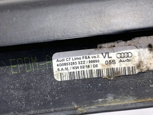 OEM 4G0853283 Etu-kaavinauha vasen Audi A6 C7 image 4