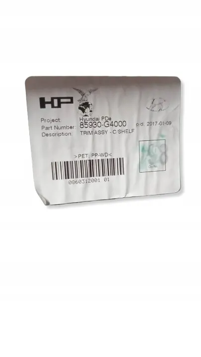 Gebruikte achterplank OEM 85930-G4000 voor Hyundai image 3