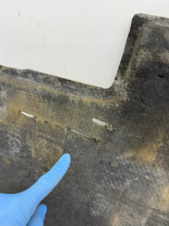 AUDI S6 A6 S7 A7 C7 Protector Inferior Derecho OEM image 8