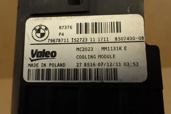 BMW 17117600536 Kylarinfästningsram - Begagnad image 5