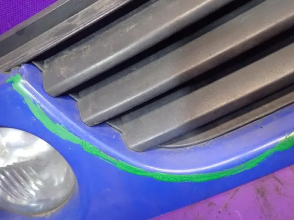 VW Lupo grille embleem OEM Zawada-386076- Gebruikt image 5